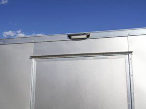8.5×20 Silver V-Nose Slant Top Enclosed Trailer (2) 5200lb Axles - Image 14