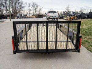 6.4×16 Tube Top Dovetail Utility Trailer (2) 3,500lb Axles 7K GVWR - Image 5