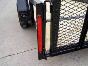 6.4×16 Tube Top Dovetail Utility Trailer (2) 3,500lb Axles 7K GVWR - Image 15