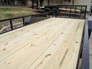 7×20 Tube Top Dovetail Utility Trailer (2) 3500lb Axles - Image 11