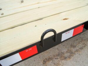 7×20 Tube Top Dovetail Utility Trailer (2) 3500lb Axles - Image 13