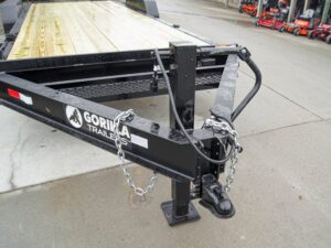 7×22 IBEAM Equipment Trailer (2) 7K Axles Stand-Up Ramps 14K GVWR - Image 9