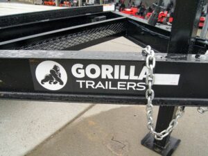 7×22 IBEAM Equipment Trailer (2) 7K Axles Stand-Up Ramps 14K GVWR - Image 10