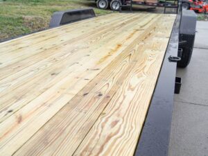 7×22 IBEAM Equipment Trailer (2) 7K Axles Stand-Up Ramps 14K GVWR - Image 13