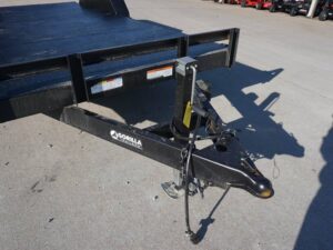 7×18 Steel Floor Car Hauler (2) 3500lb Axle w/ Brake and Ramps - Image 10