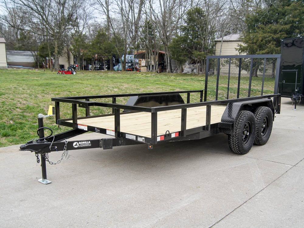6.4×14 Straight Deck Tube Top Off Road Utility Trailer (2) 3,500lb Axles 6.4×14 Straight Deck Tube Top Off Road Utility Trailer (2) 3,500lb Axles - Image 1