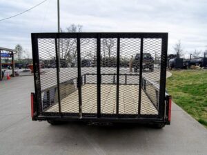 6.4×14 Straight Deck Tube Top Off Road Utility Trailer (2) 3,500lb Axles - Image 7
