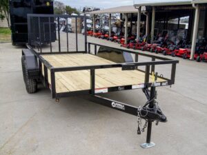 6.4×14 Straight Deck Tube Top Off Road Utility Trailer (2) 3,500lb Axles - Image 10