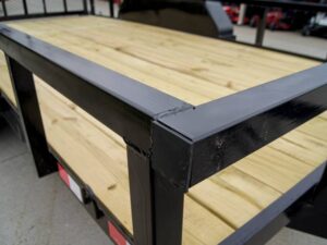 6.4×14 Straight Deck Tube Top Off Road Utility Trailer (2) 3,500lb Axles - Image 16