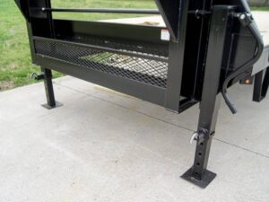 8.5×25 IBeam Gooseneck Straight Deckover Trailer (2) 7K Axles Slide Ramps 14K GVWR - Image 10