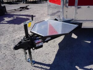 Enclosed Trailer 8.5′ X 20′ Custom Red Event Storage - Image 9