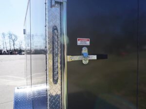 Enclosed Trailer 6′ X 12′ Charcoal- V-Nose 3,500 lb. Axle Storage - Image 12