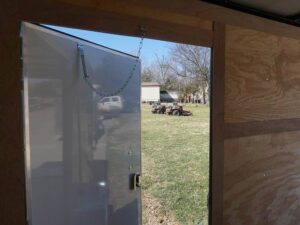 Enclosed Trailer 6′ X 12′ Charcoal- V-Nose 3,500 lb. Axle Storage - Image 23