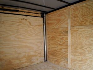 7×12 Silver Frost V-Nose Enclosed Trailer 3,500lb Axles - Image 14