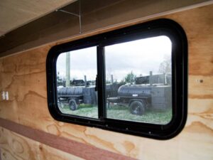 7×14 Black V-Nose Enclosed Trailer Blkout Pkg (2) 3,500lb Axles Elec Pkg - Image 11
