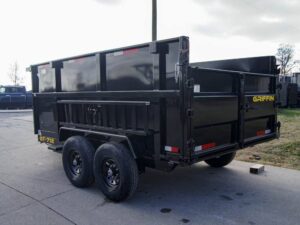 7×12 Hydraulic Dump Trailer with 3ft Sides (2) 6K Axles - Image 6