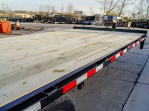 8.5×22 Straight Deckover Trailer (2) 7K Axles with Slide Out Ramps 14K GVWR - Image 16
