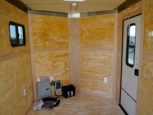 7×14 White V-Nose Enclosed Trailer (2) 3,500lb Axles Windows Elect & Blkout Pkg - Image 16