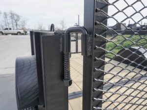 5×8 Powder Coated Dovetail Utility Trailer with 2ft Mesh Sides 3,500lb Axle - Image 11