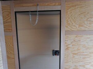 7×12 Enclosed Trailer Black V-Nose Blackout Package 3,500lb Axle Storage - Image 18