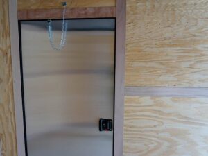 7×16 Enclosed Trailer Red V-Nose Blackout Pkg Tandem Axle Storage - Image 16