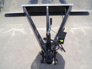 8.5×20 Hybrid Enclosed Trailer with Back Door (2) 5,200lb Axles Storage - Image 9