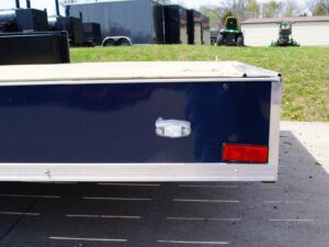 8.5×20 Hybrid Enclosed Trailer with Back Door (2) 5,200lb Axles Storage - Image 14