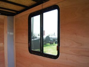8.5×20 Hybrid Enclosed Trailer with Back Door (2) 5,200lb Axles Storage - Image 20
