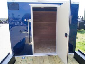8.5×20 Hybrid Enclosed Trailer with Back Door (2) 5,200lb Axles Storage - Image 11
