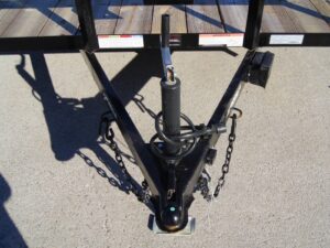 7×14 Powder Coated Straight Deck Utility Trailer (2) 3500lb Axles - Image 9