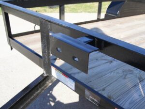7×14 Powder Coated Straight Deck Utility Trailer (2) 3500lb Axles - Image 10