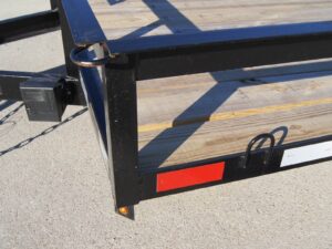 7×14 Powder Coated Straight Deck Utility Trailer (2) 3500lb Axles - Image 12