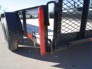 7×14 Powder Coated Straight Deck Utility Trailer (2) 3500lb Axles - Image 14