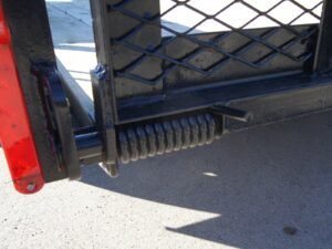 7×14 Powder Coated Straight Deck Utility Trailer (2) 3500lb Axles - Image 15
