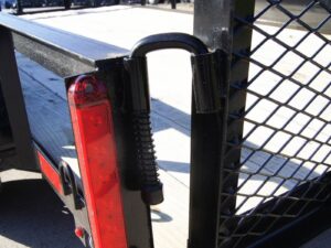 7×14 Powder Coated Straight Deck Utility Trailer (2) 3500lb Axles - Image 16