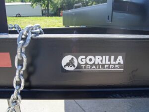 8.5×20 Deckover I-Beam Trailer (2) 5,200lb Axles Stand-Up Ramps 10k GVWR - Image 11