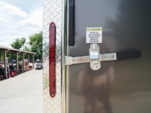 8.5×28 Charcoal Custom Enclosed Trailer (2) 7K Axles Storage - Image 20