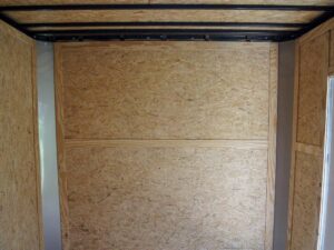 8.5×28 Charcoal Custom Enclosed Trailer (2) 7K Axles Storage - Image 23
