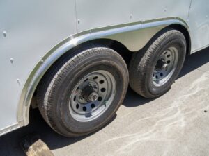 8.5×24 V-Nose Enclosed Trailer (2) 5,200lb Axles 10.4k GVWR - Image 17