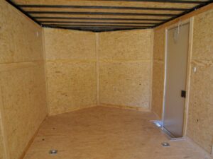 8.5×24 V-Nose Enclosed Trailer (2) 5,200lb Axles 10.4k GVWR - Image 22