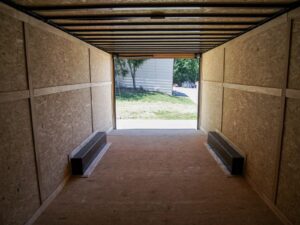 8.5×24 V-Nose Enclosed Trailer (2) 5,200lb Axles 10.4k GVWR - Image 27