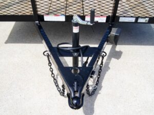 7×16 Powder Coated Straight Deck Utility Trailer with 6ft Mesh Sides (2) 3500lb Axles - Image 11