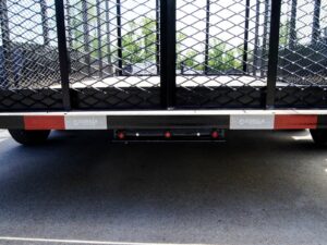 7×16 Powder Coated Straight Deck Utility Trailer with 6ft Mesh Sides (2) 3500lb Axles - Image 16