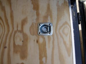 8.5×20 White V-Nose Enclosed Trailer (2) 3500lb Axles - Image 13
