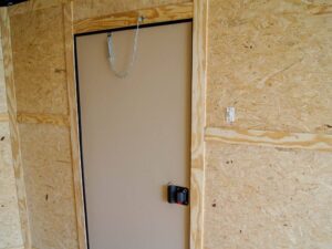 8.5×20 Charcoal Enclosed Trailer with Blackout Package (2) 5200lb Axles Storage - Image 19
