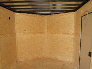 8.5×20 Charcoal Enclosed Trailer with Blackout Package (2) 5200lb Axles Storage - Image 21