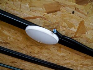 8.5×24 Two Tone-Black/Silver Enclosed Trailer (2) 5200lb Axle Storage - Image 19