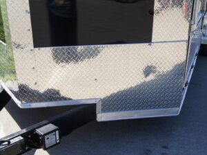 7×20 Black Enclosed Hybrid Trailer with 48” Side Ramp - Image 10