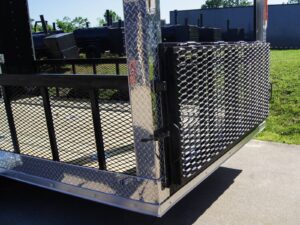 7×20 Black Enclosed Hybrid Trailer with 48” Side Ramp - Image 18