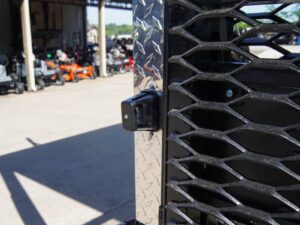 7×20 Black Enclosed Hybrid Trailer with 48” Side Ramp - Image 19